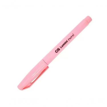 Imagem de Marca Texto Cis Lumini Rosa Pastel com Ponta Chanfrada Traço 1-3,5MM Embalagem com 1 Un...