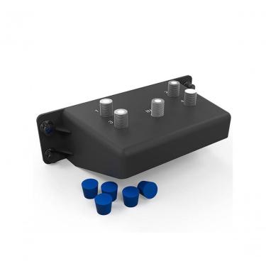 Imagem de Módulo para Distribuição de Vídeo Sohoplus Vertical para 4 Ambientes com Suporte a TV Satélite Analógica e Digital