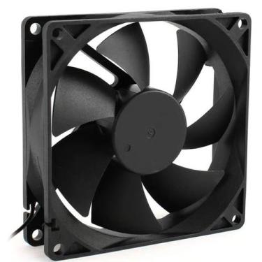 Imagem de Cooler 12v 12cm x 12cm x 3,8cm Com Rolamento - ELETRONICA CASTRO