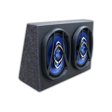Imagem de Caixa Automotiva Porta Mala Alto Falante 6x9 Hurricane Cm69