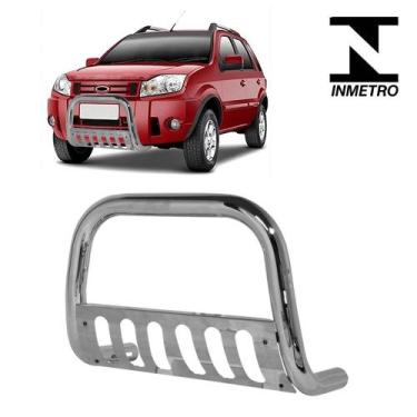 Imagem de Quebra Mato EcoSport 2008 2009 2010 2011 a 2012 Cromado - CCF