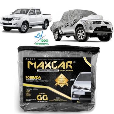 Imagem de Capa Para Cobrir Carro 100% Proteção Uv Sol E Chuva GG Forrada - Maxca