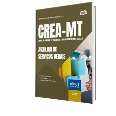 Imagem de Apostila CREA-MT - Auxiliar de Serviços Gerais - Apostilas Opção