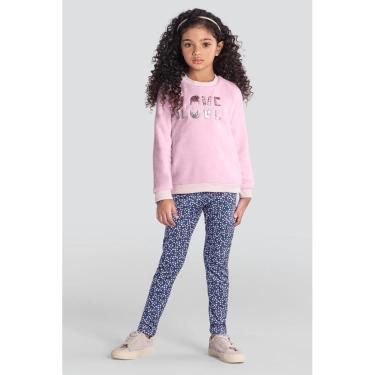 Imagem de Conjunto infantil menina floral brilhante Mundi-Feminino