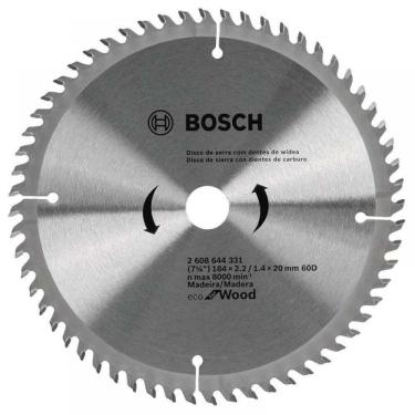 Imagem de Disco de Serra Circular 7" (180mm) Bosch, 60 Dentes
