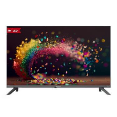 Imagem de Smart tv 40 polegadas britânia roku tv led dolby audio