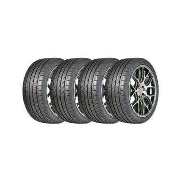 Imagem de Kit 4 Pneus Delinte Aro 15 195/55 R15 85V DH2