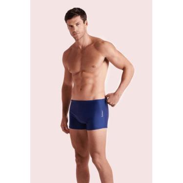 Imagem de Sunga Boxer Banho Adulto Lupo AM 28974, P, Marinho