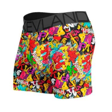 Imagem de Cueca Boxer Kevland The Wall, GG, Amarelo