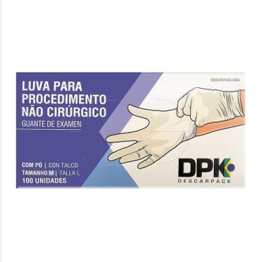Imagem de Luva de Látex para Procedimento DPK Descartável Não Estéril com Pó Tam