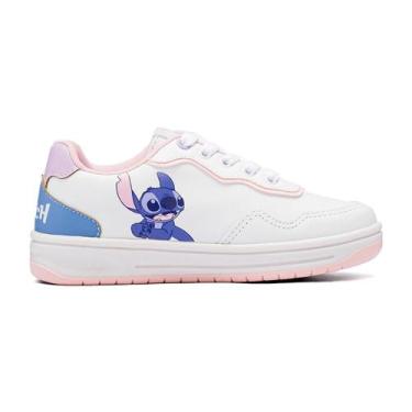 Imagem de Tenis Disney Dyan Stitch Menina, Branco, 32