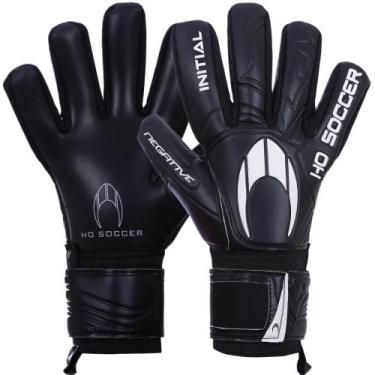 Imagem de Luva de goleiro ho soccer initial pro negative -, Preto, 9