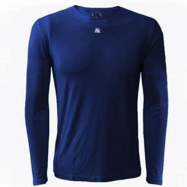 Imagem de Camisa Termica Kanxa 5874 Feminina Ml, Marinho, G