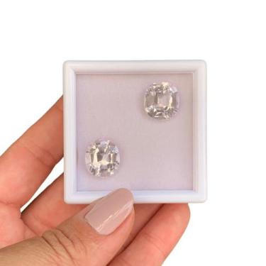 Imagem de Kunzita Antique Par 22,94ct - SP GEMAS