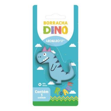 Imagem de Borracha Escolar Pet Formas - Leo E Leo Dino - Leonora/ Leo&Leo/ Jocar