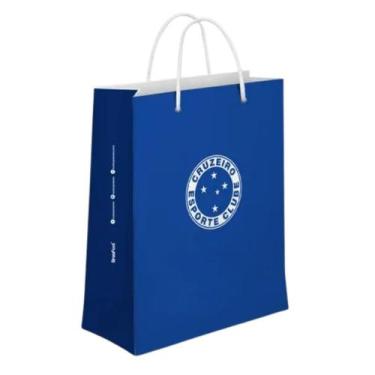 Imagem de Sacola M Time Cruzeiro 24x10x32cm - Brasfoot