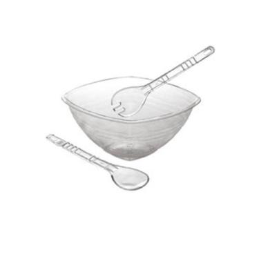 Imagem de Saladeira com Colher E Garfo 320-5 - Delta - Ou