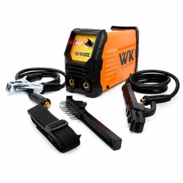 Imagem de Máquina de Solda Inversora WK 260A Bivolt IGBT MMA TIG Lift Portátil, 