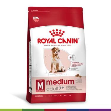 Imagem de Ração Seca Medium Adultos 7+ para Cães Adultos de Porte Médio com 7 An