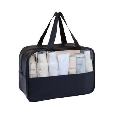 Imagem de Bolsa De Cosméticos Portátil À Prova d'Água De Grande Capacidade, Esto