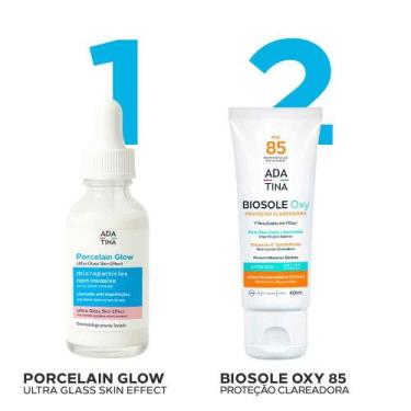 Imagem de Sérum Facial Clareador Ada Tina Porcelain Glow Ultra Glass Skin Effect