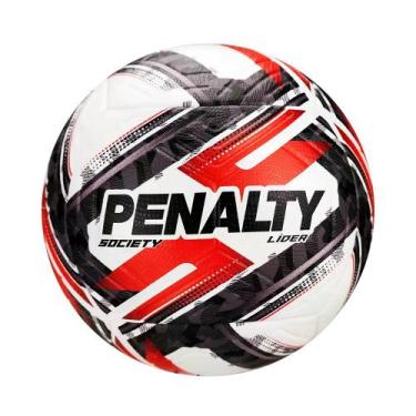 Imagem de Bola de Futebol Society Penalty Lider XXVI, Vermelho, ÚNICO