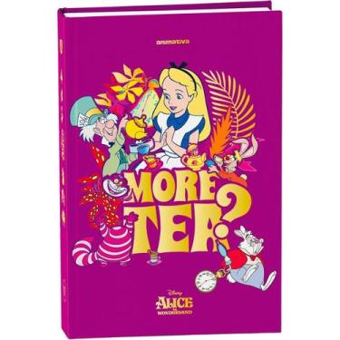 Imagem de Caderno Colegial Alice in Wonderland Costurado 160 Folhas - animativa