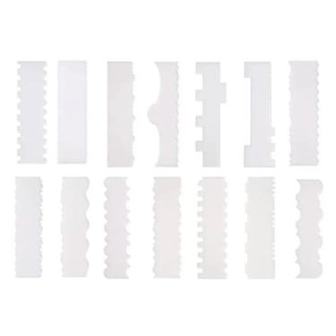 Imagem de Kit 14 Espátulas Decorativa Bolo 28 Desenhos - Confeitaria