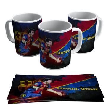 Imagem de Caneca Lionel Messi Jogador Do Barcelona Futebol