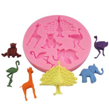 Imagem de Molde De Silicone Fazendinha