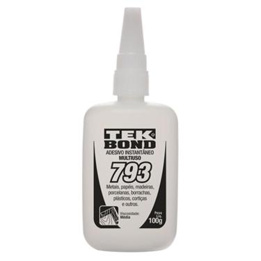 Imagem de Adesivo Instantâneo Tekbond 793 100GA - caixa com 10 unidades