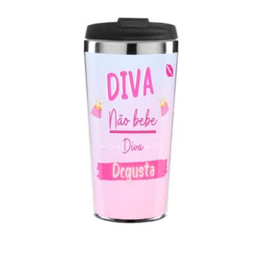 Imagem de Copo Térmico Cerveja Diva Não Bebe Degusta