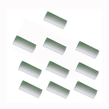 Imagem de MOOKEENONE Tubo cerâmico de 10 x 7 mm, tubo de cerâmica de fibra óptica com localizador de falhas visual de tubo de cerâmica acessórios de reparo