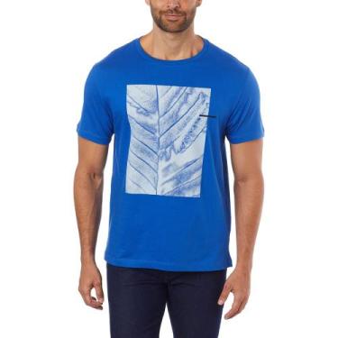 Imagem de Camiseta Aramis Folha Zoom Azul Masculino