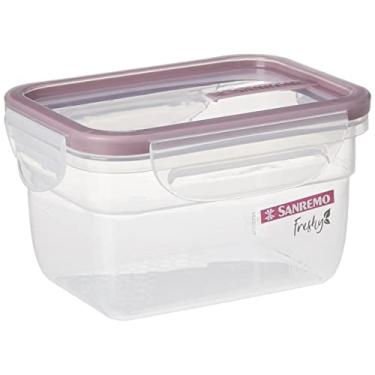 Imagem de Sanremo - Pote Plástico Hermético de 537ml e Tampa com Travas, Linha Freshy