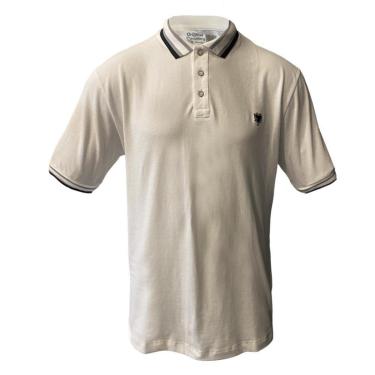 Imagem de Camiseta Polo Masculina Cavalera Assinatura Branco-Masculino