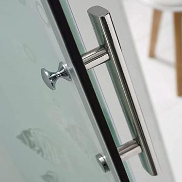 Imagem de Maçaneta Da Porta Do Chuveiro, Maçaneta Da Porta Do Celeiro Deslizante, Peça De Reposição De Aço Inoxidável, Maçanetas Da Porta Do Banheiro De Empurrar E Puxar, Barra De Apoio Para Portas Deslizan