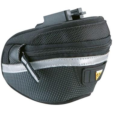 Imagem de Topeak Bolsa de assento Wedge Pack II com fixador F25 e capa de chuva, pequena