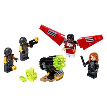 Imagem de LEGO Conjunto Marvel Avengers #40418 Falcon e Viúva Negra