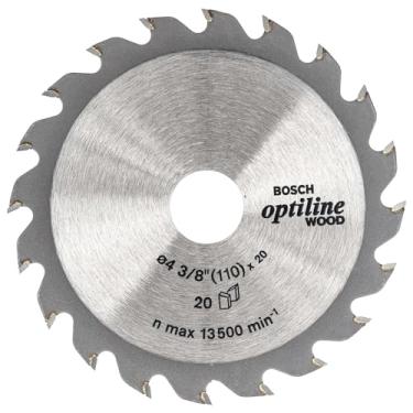 Imagem de Bosch Disco serra circular Optiline Wood ø110x20mm 20D