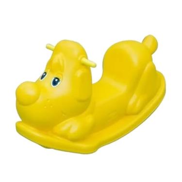 Imagem de Gangorra Cachorro Balanço Infantil Balanço Cor Amarelo