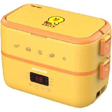 Imagem de Lancheira Bento Recipiente Caixa Bento Caixas Bento para meninos com compartimentos Homens Adultos Adulto à prova de vazamentos Garrafa térmica isolada elétrica aquecida Aço inoxidável térmi