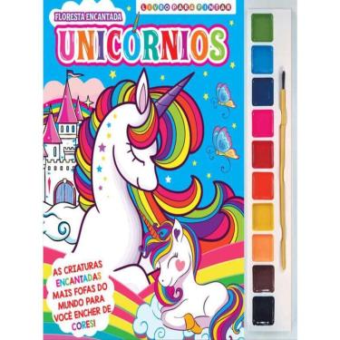 Imagem de Floresta Encantada Livro Para Pintar Com Aquarela