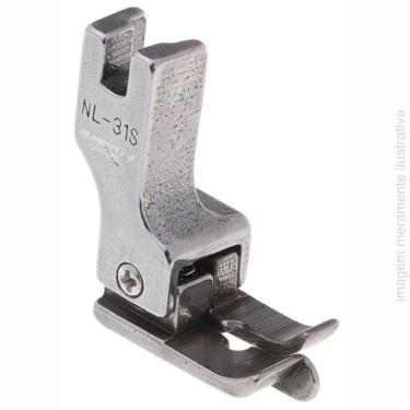 Imagem de Calcador Costura Reta Compendador Com Guia Fixo Lado Esquerdo - Nl-31S