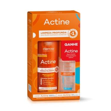 Imagem de Kit Darrow Gel de Limpeza Facial Actine 400g + Água Micelar 100ml