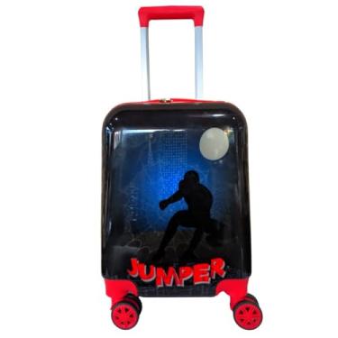 Imagem de Mala Infantil Escolar/Viagem Com Giro 360º Skeet Resistente Aranha