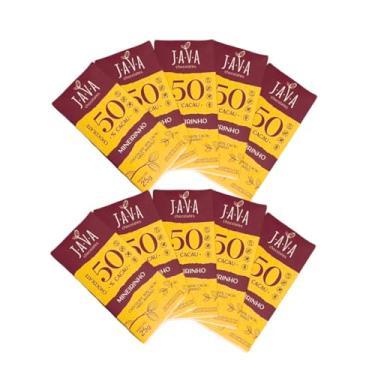 Imagem de Chocolate 50% cacau MINEIRINHO Meio Amargo - PACK 10 tabletes de 25g
