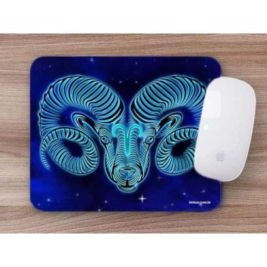Imagem de Mouse Pad Emborrachado Personalizado Signos Horóscopo Zodíaco - Deluzz