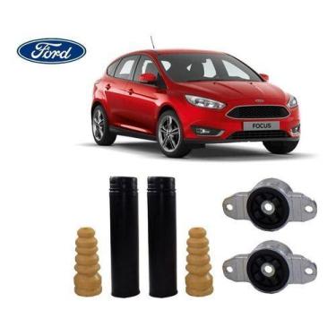 Imagem de 2 Kit Do Amortecedor Traseiro Batente Coxim Novo Focus 2014 2015 2016 