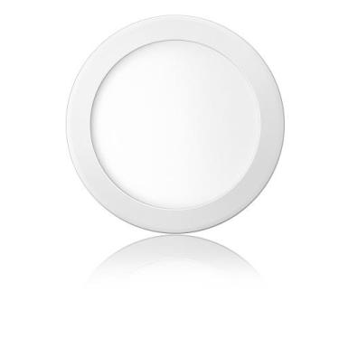 Imagem de Plafon Embutir Luminária Led 18w Redondo Bivolt Elgin, Branco Quente